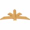 Ekena Millwork Davenport Rough Sawn Timber Gable Bracket, Western Red Cedar, 60"W x 30"H x 2"D x 6"F, 12/12 Pitch GBW060X30X0206DAV00RWR - alternate 5